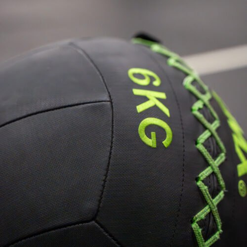 6 kg wallball gebruikt tijdens CrossFit training
